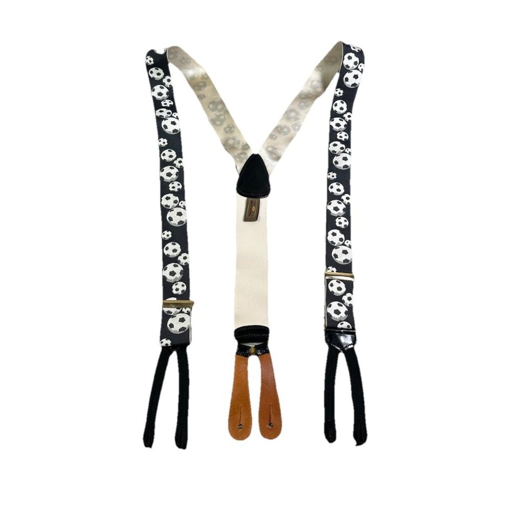 Limited Edition Trafalgar “Goalie's Nightmare”Soccer Ball Silk Suspenders
